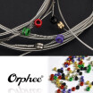 Orphee RX19 6pcs Electric Guitar String Set 011-050 Nickel Alloy Medium Tension