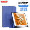 ESCASE Apple iPad mini5 Cover 2019 New 79 Inch Mini 5 Tablet Computer Shell Smart Sleeping Shell Anti-fall Bracket Holster Bracket Function ES18 Fabric Blue