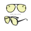 New European&American sunglasses mens thick edge fashion sun glasses fashion men&women big box sunglasses