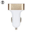 WH 4USB square aluminum alloy car charger 4 26A high capacity multi function universal charger