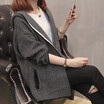 Autumnwinter new womens 2018 Korea edition lounging hooded cardigan jacket womens harajuku sweater