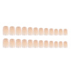 24Pcs Fake Fingernail Tips French Art Full Cover False Finger Nail Tips Set for DIY Manicure