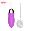 Leten USB Rechargeable Wireless Remote Control Vibrating Eggs Female Vaginal Tight Exercise Ball Vibrator Sex Toys For Woman