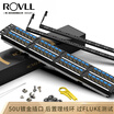Rover ROVLL six engineering grade network distribution frame 50U gold-plated socket Gigabit network 48-port distribution frame 2U rack-mounted RVCAT61948 NEW
