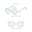 2018 nets red box round frame gradual change mens fashion sea sunglasses retro fashion sunglasses