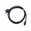 Cable De Cable De Carga De Datos De Sincronización Del Cargador Micro USB De Nylon Trenzado De 1M Para Android