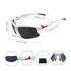 Sports Eyewear Bike Cycling Glasses Sports Sunglasses UV Polarized Lens for Fishing Golfing Driving Running Eyewear Polarized Glas