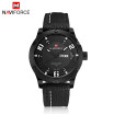 NAVIFORCE Luxury Brand Men Casual Reloj De Pulsera De Cuarzo PU Correa De Cuero Reloj De Hombre De Moda Con Fecha