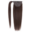 BHF Hair Silky Straight High Ponytail With Drawstring Clip in Remy Human Hair Extensions