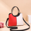 Bolso Femenino Nuevo Otoño E Invierno Contraste Color Damas Temperamento Simple Hombro Colgado Conmutar Madre De Gran Capacidad