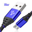 10FT Micro USB Fast Charging Cable for Android Samsung S7 S7Edge S6 Huawei Xiaomi
