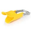 Exclusivo de Jingdong Perro de boca de perro de impresión británico conjunto boca de seguridad cubierta anti-perro máscara de perro boca de perro perro perro mordedura perro suministros boca de pato perro juego amarillo medio