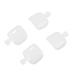 500Pcs Fake Toenail Tips Set Full Cover False Toe Nail Tips for DIY Nail Art & Manicure Salons 12 Sizes