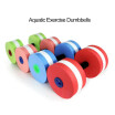 2 Unids Mancuernas Acuáticas Mancuernas De Espuma EVA Aerobic Acuático Fitness Barbells Resistencia A La Piscina Ejercicios Equipo Natación Suministro