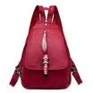NovelTeez Mochila Mujer Nueva 2018 de moda PU bolso en el pecho femenino Versión coreana de la personalidad salvaje casual color viajar backpa