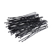300Pcs Bobby Pins U Shape Black Hairpins No Slip Grip Thin Bobby Pins Women Hair Clips