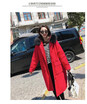 Cotton east gate new down cotton-padded jacket large size thickening long&long style casual padded jacket lady