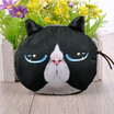 New Casual Handbag Purse Cute Fashion Women Coin Purse Cat Animal Print Mini Wallet Zipper Closure Small Clutch Bag
