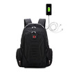 2018 New New Military Army Multifunction 156inch Laptop Bag Backpack External USB Charge Schoolbag Black
