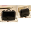New Fashion Women Elegant Messenger Bag Shoulder Day Clutch Evening Bag Chain Candy Color Mini Box Crossbody Bag