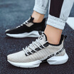 New flying woven mens shoes couple sports running shoes womens breathable mesh casual shoes mens Korean version of the tid New flying woven mens shoes couple sports running shoes womens breathable mesh casual shoes mens Korean version of the tid