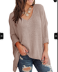 Loose leisure nine point sleeve sweater