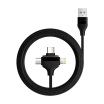 Joyroom S - Cable De Datos De Carga L317 24A Para IPhone  Android  Type-c 12m