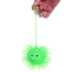 1pc Creative Flash LED Light Up Smile Face Squeeze Hedgehog Ball Toy Para Niños