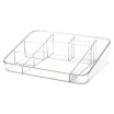 Clear Plastic Cosmetic&Makeup Palette Organizer Desktop Storage Holder for Beauty Supplies Cosmetics Lipsticks