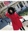 Cotton east gate new down jacket big size thickening long long hair collar leisure loose Korean version of cotton women