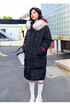 2018 autumn&winter new down womens long long big hair collar thick size Korean version of cotton jacket female fashion