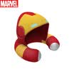 Marvel MARVEL Iron Man Hooded U-shaped pillow hooded neck pillow lunch break portable plush pillow home supplies office must travel god