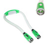 Portable Huglight Hands Free LED Flexible Light Over Neck Book Reading Lamp