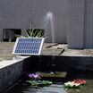 Decdeal Solar Water Pump Power Panel Kit Fountain Pool Garden Pond Square 380LH 5W