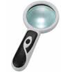 Paulone 10 times 20 times pull hand-held led lamp magnifier old man HD reading jewelry identification silver yuan jade calligraphy&painting magnifying glass 7B-5A