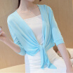 Women Sun-Protective Clothing Air Conditioning Shirt short Cardigan