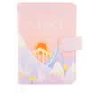 Kinbor leather A6 handbook book schedule notebook hand book stationery notebook flamingo DTB6158