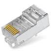 Win shengwei RC-6020 engineering grade six gigabit crystal head 20 box computer network broadband cable connector CAT6 shielded metal 8 core RJ45 crystal head