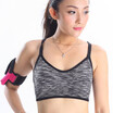 Women Fitness Yoga Sports Bra For Running Gym Padded Wire free Shake proof Underwear Push Up Seamless Fitness Top Bras