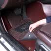 Xinjian Xinjian all surrounded by double-layer wire ring car mats thick wear-resistant leather special custom-made mats manufacturers straight hair brown