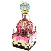 If the state Christmas gifts children&39s three-dimensional wooden puzzle hand assembled music box - Princess Swan 405
