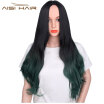 AISI HAIR Long Hairstyles For Women 30 Brown Ombre Wig Synthetic Hair 5 Colors Available