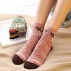 Nanjiren 5 pairs of cute casual womens socks breathable comfort ladies socks