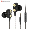 Lanston D2 in-ear bass sports headphones black