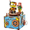 If the state Christmas gifts children three - dimensional wooden puzzle hand assembled music box - send&bloom 305