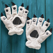 Cartoon Paw Winter Warm Gloves Lovely For Animal Pajamas Fingers Fantasy Cosplay Accessories