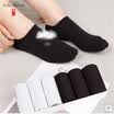 TOLORINIE casual female socks combed cotton solid color socks female summer thin section boat socks female casual shallow socks 6 pairs of loaded K0265M0010