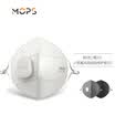 MOPS power mask breathing valve PM25 smart dust-proof anti-haze sports mask unisex rechargeable white