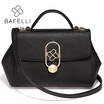 BAFELLI autumn&winter the new split leather shoulder handbag pillow versatile bolsos mujer red black women messenger bags