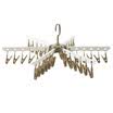 clothespin windproof collapsible cool drying rack Ouer color